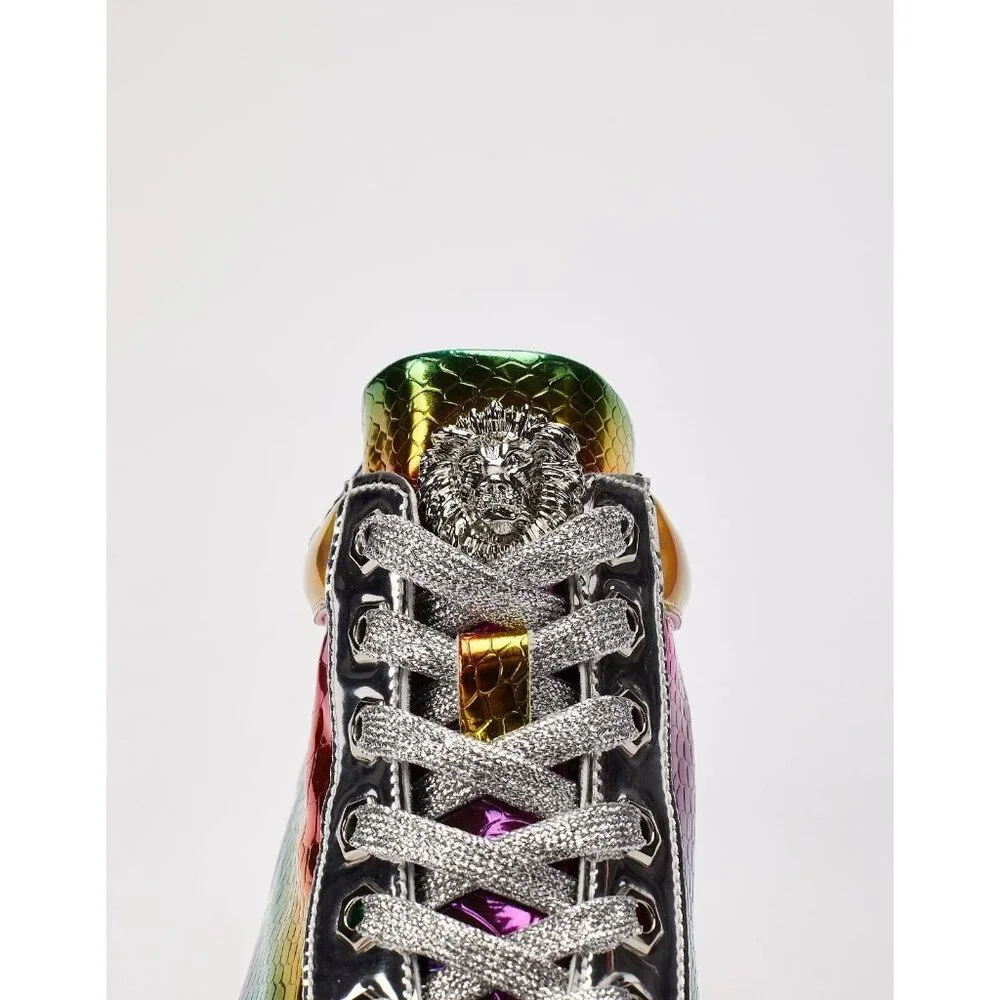 Aurelio‎ Garcia Encore Snake Hi Top Sneakers in US Size 9 New in Factory Box